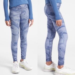 NWT Athleta Girl high rise milky way tight leggings